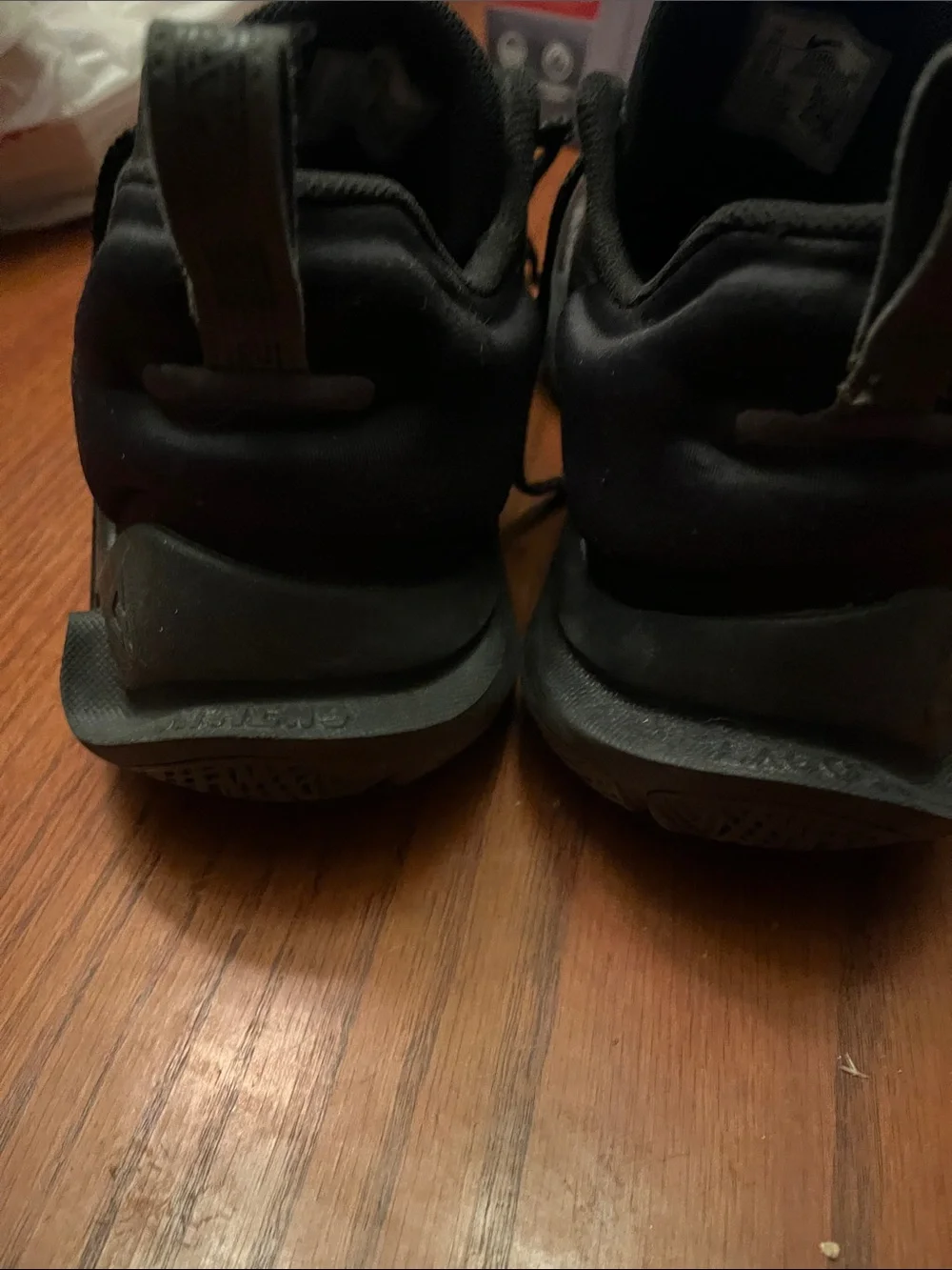 Nike- Giannis freaks. Black athletic shoes. Size 12